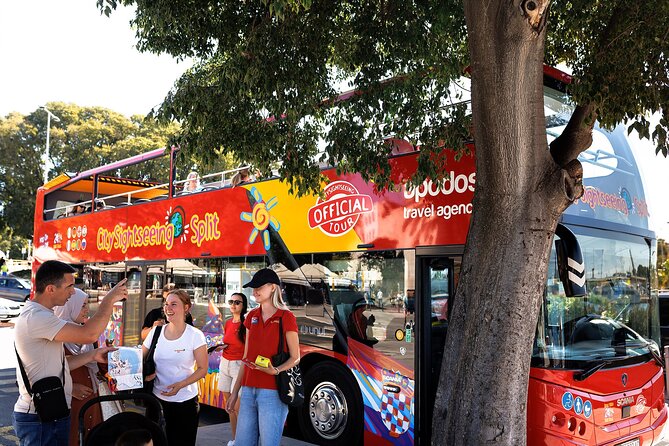 Red Line: Split Panoramic Tour with Sightseeing Bus - How the Split panoramic loop works on day-one time