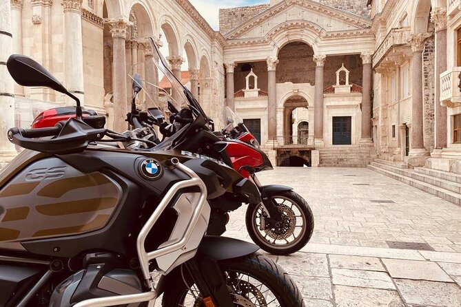 Rent a BMW r1250 GS or Ducati Multistrada and explore Croatian coast and islands - Krka National Park: walking, swimming under waterfalls, and why it fits a motorcycle day