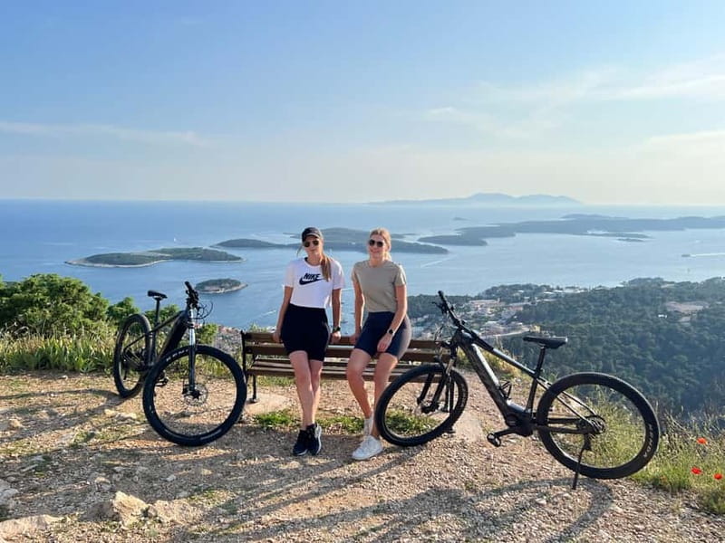 Self-guided mountain bike tour (non-electric) - From Hvar Outdoor to the first turn of your route