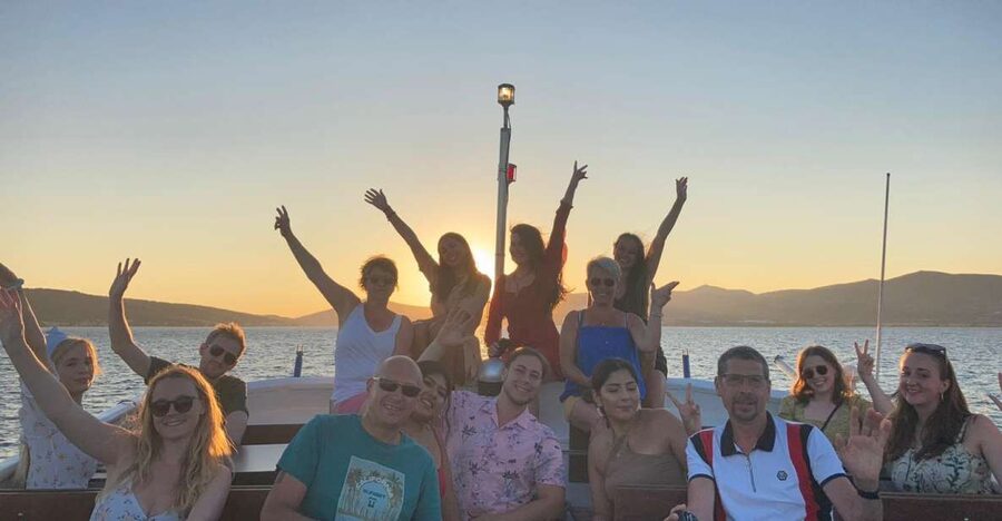 Split: 1.5-Hour Riviera Boat Cruise with a Free Drink - Sliding out from Split Port, starting at Obala Lazareta 3