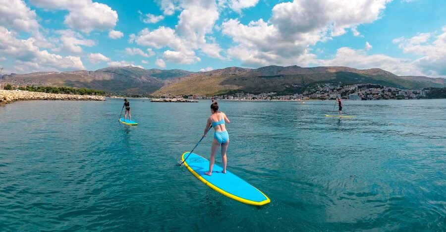 Split: Adriatic Sea and River Stand-Up Paddleboard Tour - The safety briefing and first paddle: how you get comfortable fast