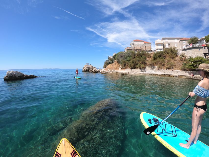 Split: Adriatic Sea and River Stand-Up Paddleboard Tour - Cliff jumps off Stobreč: optional thrill with real safety focus