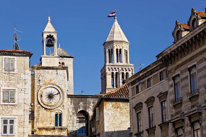 Split and Trogir Half Day Tour from Split (with port pickup) - Stop 6: Saint Lawrence’s Cathedral, a Romanesque-Gothic mix in Trogir