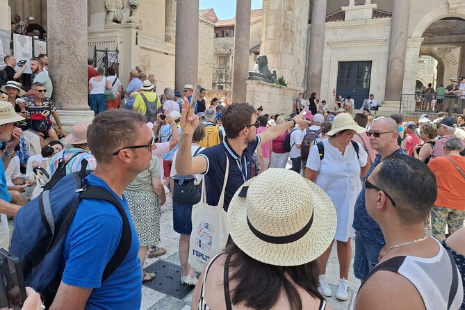 Split and Trogir UNESCO Private Tour Cruise Ship Guests - Diocletian’s Palace substructures and the working aqueduct side stop