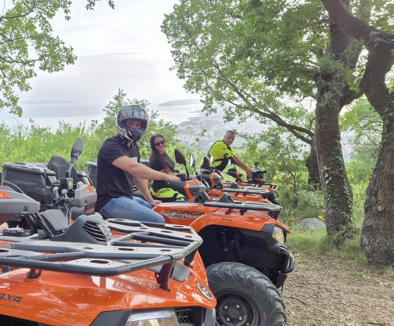 SPLIT: ATV Panorama Tour Podstrana & Horses - Game of Thrones quarry stop, plus the optional horse ride