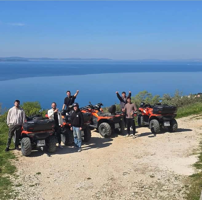 SPLIT: ATV Panorama Tour Podstrana & Horses - Getting to the start: Split pickup is possible, but not baked into the price