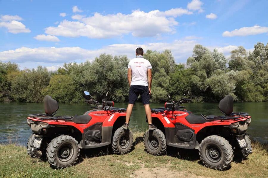 Split: ATV Quad Tour with waterfall swim - Waterfalls on Ruda and Ovrlja, Then Riding Along the Cetina