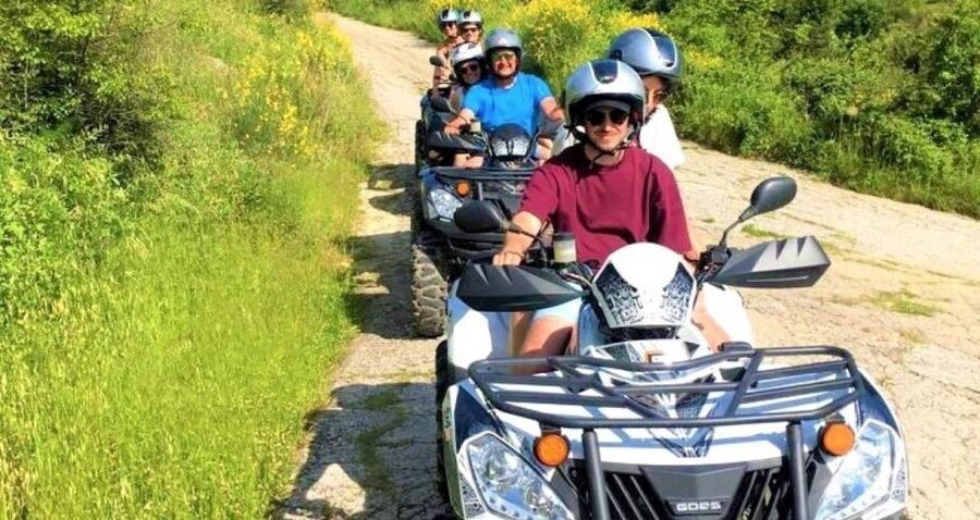 Split: ATV Quad Tour with Waterfall Swimming with Picnic - Automatic ATV 400 cc, group size, and why that changes the vibe