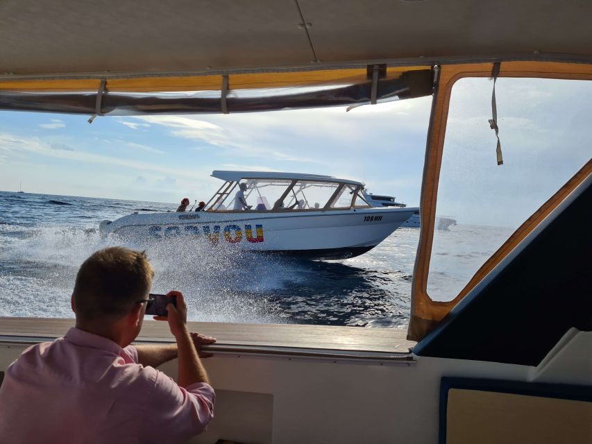 Split: Bisevo, Vis, and Hvar Boat Tour with Snorkel Stops - Blue Lagoon near Budikovac: swim time plus snorkeling masks, and how to not rush