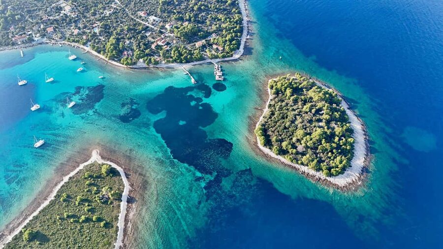 Split: Blue Lagoon & 3 Island Cruise with Snorkeling - Price and Value at About $71, With Snorkeling Gear and Wine Included
