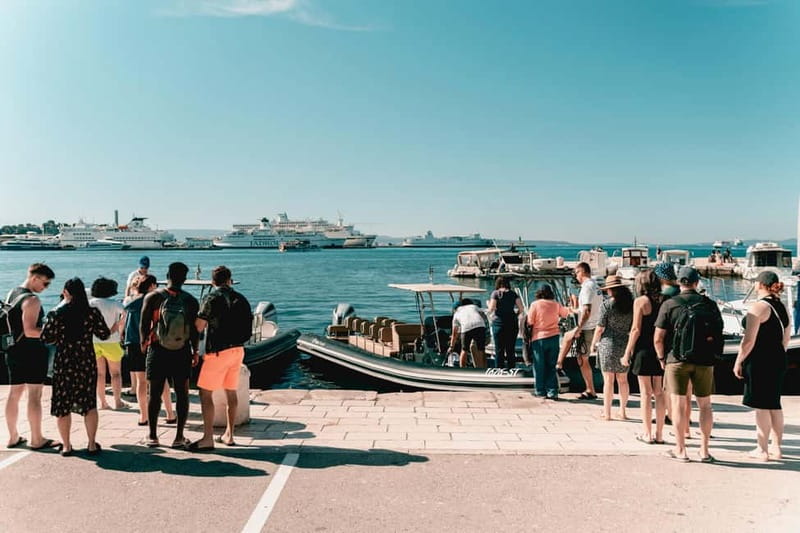 Split: Blue Lagoon & 3 Islands Small Group Speedboat Tour - Trogir UNESCO Time: Stone Streets, Sea Views, and a Walkable Plan