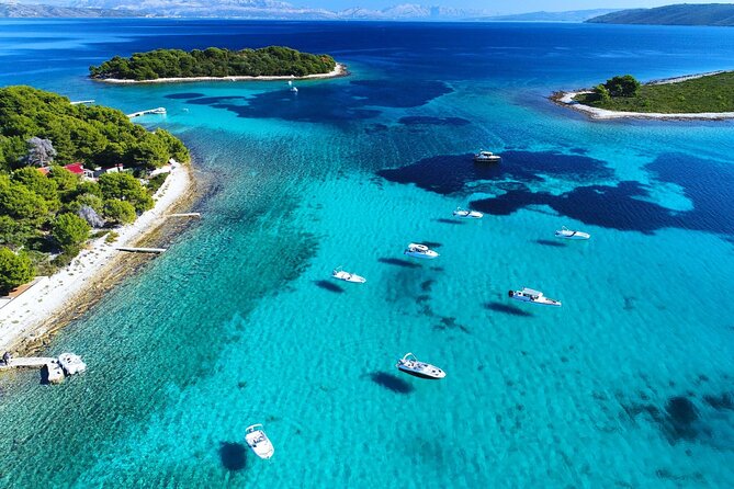 Split: Blue Lagoon, Hvar, Brač, 6 Islands Boat Tour - Small Group - A Small-Group Speedboat Day From Split