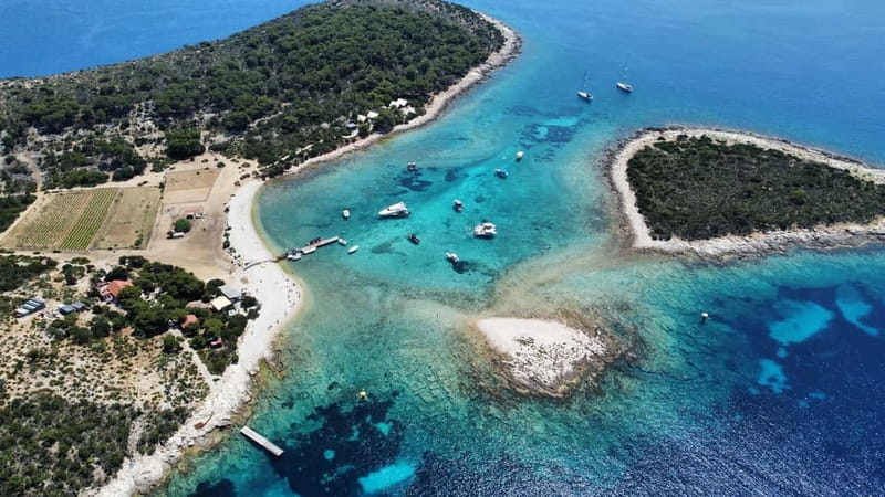 Split: Boat Tour to Blue Cave, Vis, Blue Lagoon, Hvar, Brač - Budikovac Blue Lagoon: the swimming and snorkeling highlight