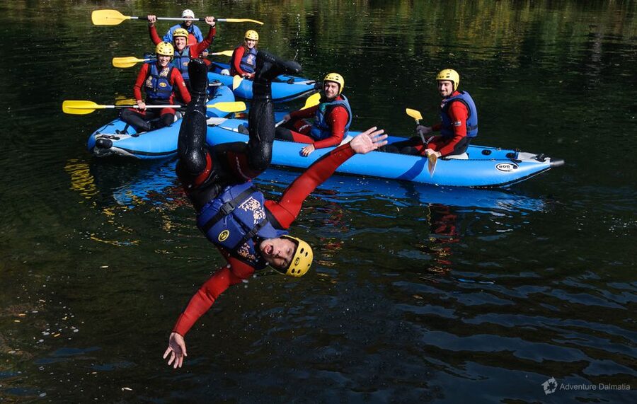 Split: Canoe Safari on the Cetina River - Paddling the 11,000 Meter Route: Calm Sections and a Real Rapids Payoff