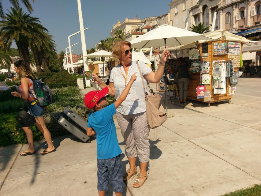 Split: city center private walking tour 2 h - Getting your bearings at Riva, then sliding into the old core