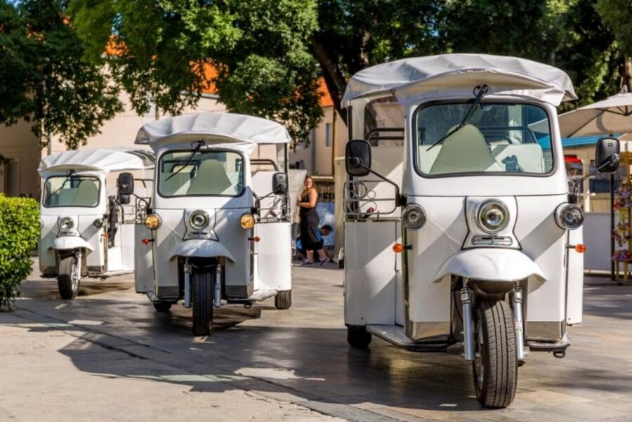 Split: City Highlights Electric Tuk-Tuk Tour - Croatian National Theater and Marmontova Street: The Classic Center Hit