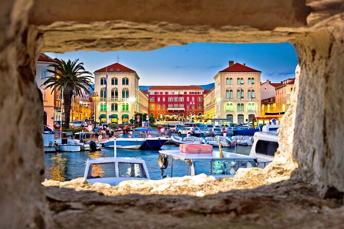 Split: City Walk with Audio Guide in 7 Languages on your Phone - Diocletian’s Palace area: seeing the maze from the street