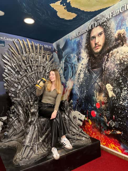 Split: City Walking Tour w/ Game of Thrones Locations - Golden Gate, palace substructures, and the square stops for real city life