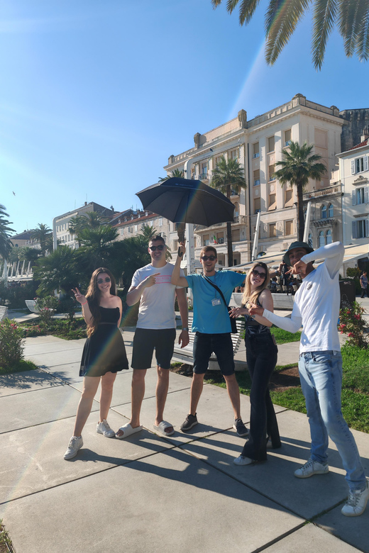 Split: City Walking Tour w/ Game of Thrones Locations - The Iron Throne photo break, plus the GoT museum and shop stops