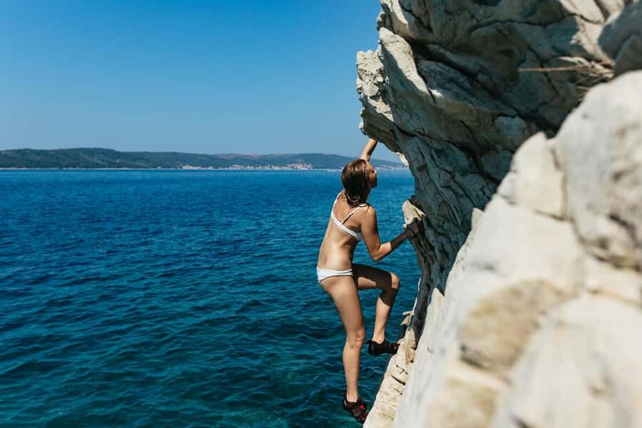 Split: Cliff Jumping & Deep Water Solo Tour - The Cliff Jumping and Swim Part: What to Expect in the Water