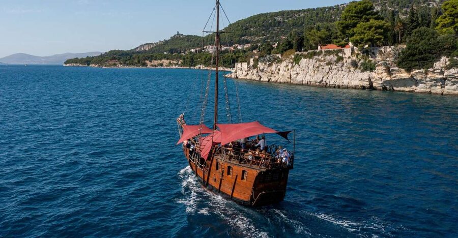 Split: Cruise on Columbo's Pirate Ship "Santa Maria" - Price and value: what $32 includes on a real sea excursion