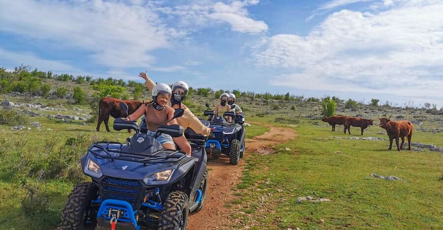 Split: Dalmatian Quad Tour with River Swimming & Picnic - Cetina River Swimming in Summer: Refreshing, Cold, and Fast-Moving