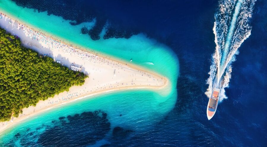 Split: Day Trip to Hvar & Brač Islands with Zlatni Rat Beach - Golden Horn (Zlatni Rat) on Brač: Snorkeling That Makes You Pause