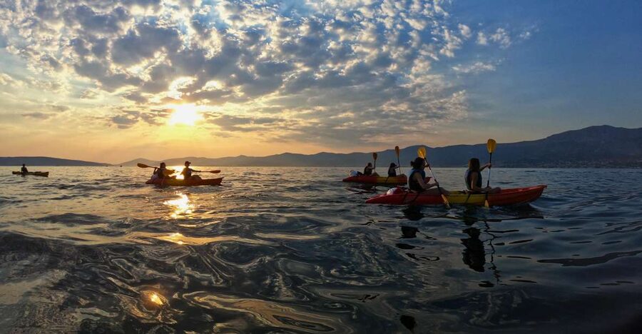 Split: Guided Sunset Sea Kayaking & Snorkeling Tour - Key points worth knowing