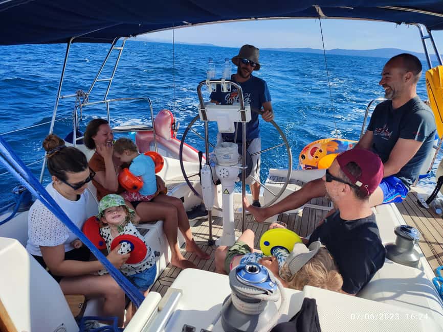 Split: Half Day Sailing Tour with Swim Stop, Snacks and Wine - Your route off Split: Brač first, then wind-powered detours
