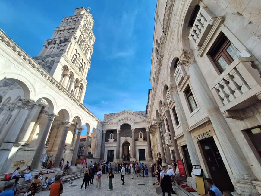 Split: History Walking Tour of the Old Town - Diocletian’s Cellars: where the palace turns dark