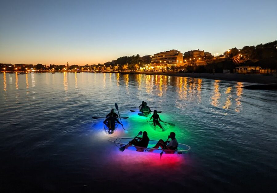Split: Illuminated Evening Guided Kayaking Tour - Photos and small extras: how to get memories without extra stress