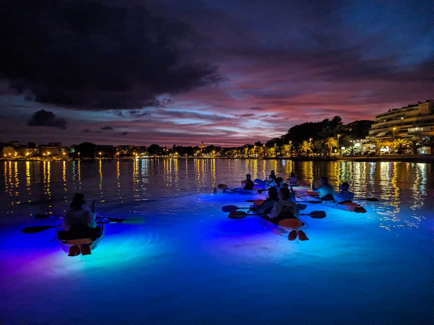 Split: Illuminated Evening Guided Kayaking Tour - Price and value for a 150-minute illuminated kayak night