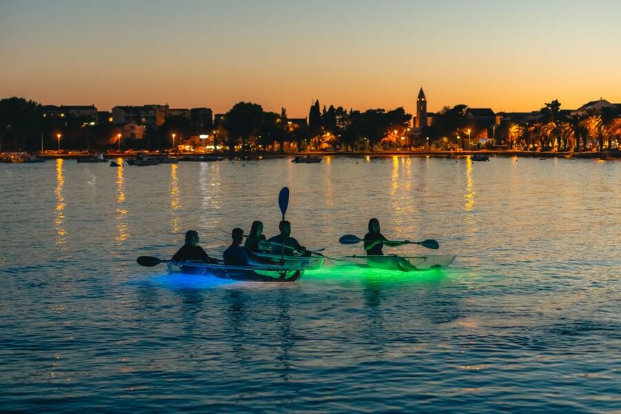 Split: Illuminated Evening Guided Kayaking Tour - Safety briefing, gear basics, and learning in a low-stress way