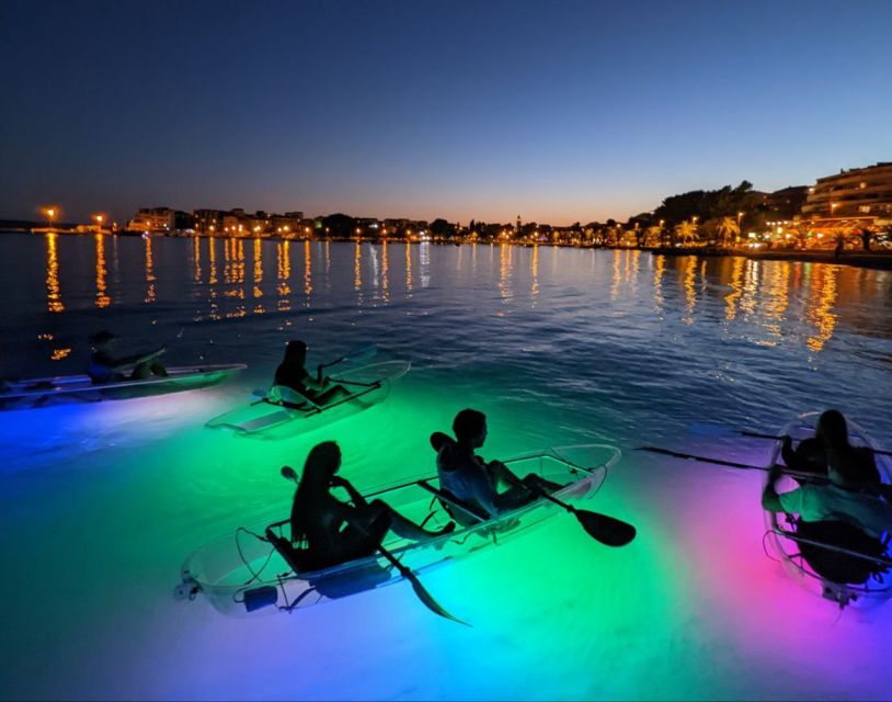 Split: Illuminated Evening Guided Kayaking Tour - Your guide, your pace: what the best nights on this route feel like