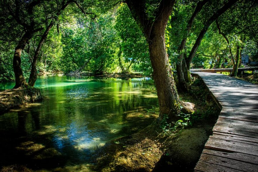 Split: Krka Waterfalls Trip with Boat Cruise and Swimming - The Skradin river cruise: a scenic warm-up before the falls