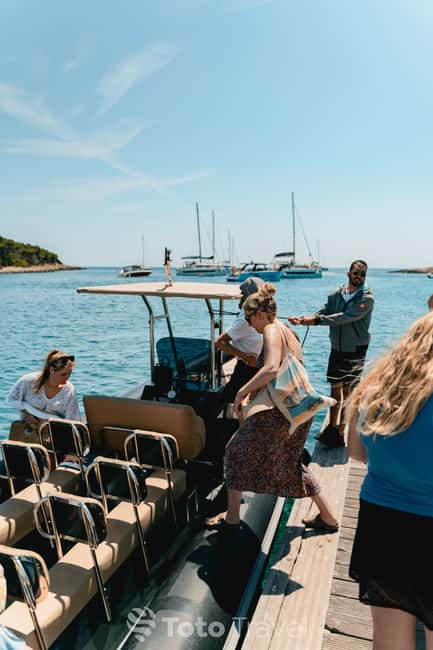 Split/Podstrana: Blue Cave, Hvar & 6 Islands Speedboat Trip - Budikovac and Pakleni: the best odds for real swimming