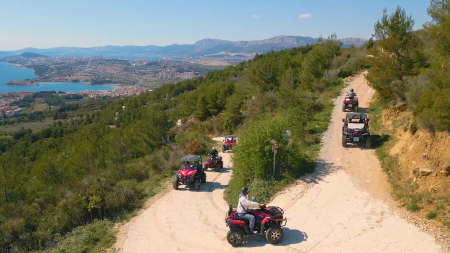 SPLIT: Podstrana Panoramic Quad Tour - Podstrana quad riding from Avere Tourism, what you will actually do