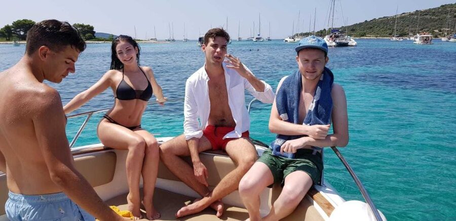 Split: Private Full Day Boat Trip to Blue Lagoon and Trogir - Maslinica fishing village walk: a real coastal day