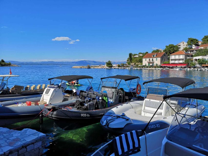 Split: Private Full Day Boat Trip to Blue Lagoon and Trogir - Nečujam Bay: mojito, then snorkel the shipwreck