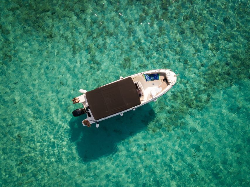 Split: Private Full Day Boat Trip to Blue Lagoon and Trogir - Trogir UNESCO break: coffee before you get wet
