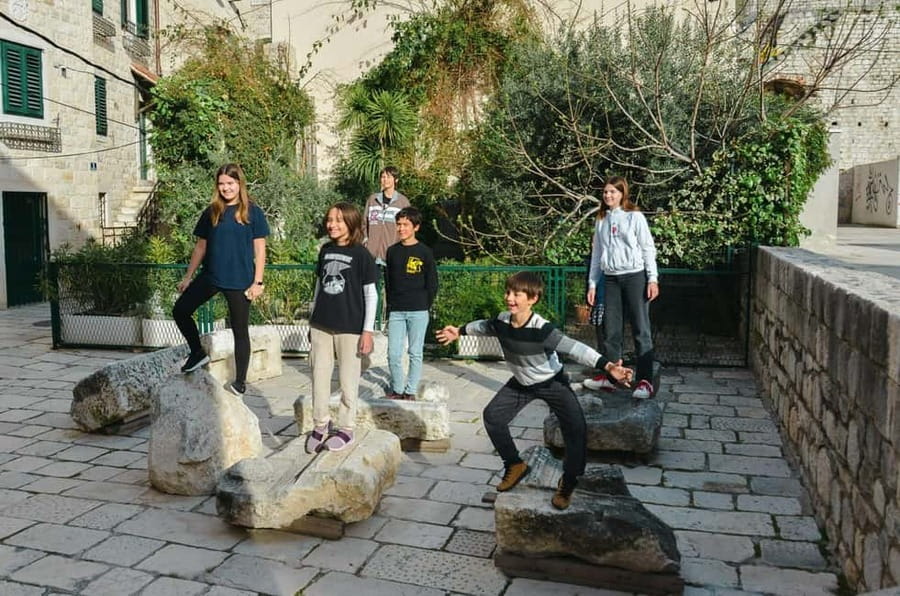 Split: Private Walking Tour for Families with kids (5-17y) - Perystil: the place where Diocletian would show himself