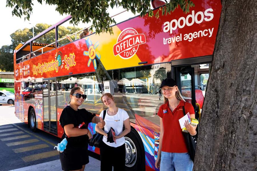 Split: Red Line Panoramic Tour with Sightseeing Bus - Red Open-Top Bus, 24-Hour Pass, and the Real Purpose