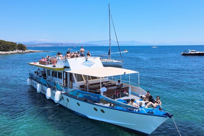 Split Riviera Panoramic Sunset Cruise with Summer Vibes on Boat - Stop 1 in Split: Diocletian’s Palace from a view you cannot copy on foot