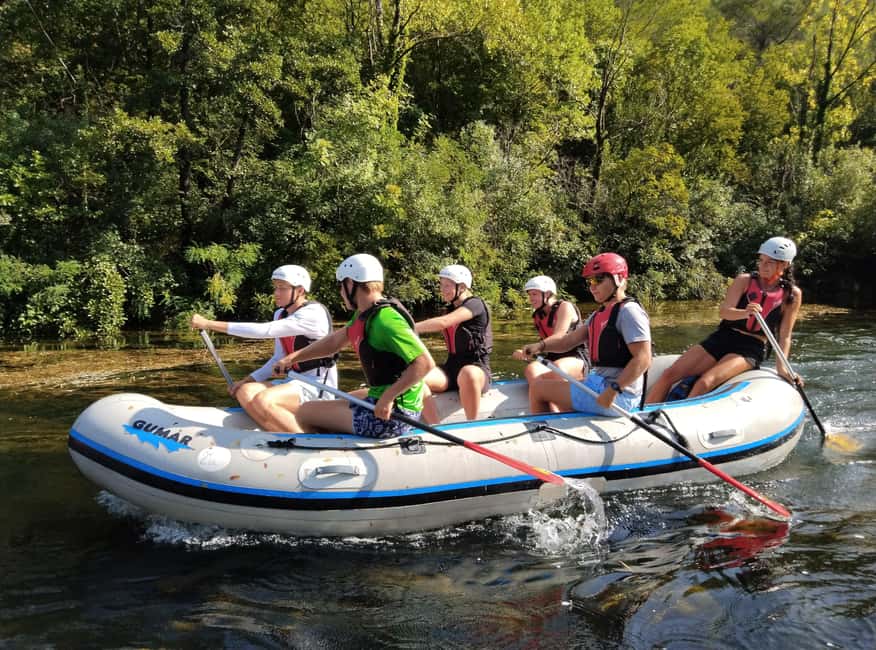 Split: Small-Group Cetina River Rafting and Cave Tour - From Cemetery Parking to the River: The 6-Hour Flow