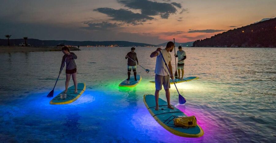Split: Stand Up Paddleboard Night Glow Tour - Meeting at Prilaz Brace Kaliterna 1, then heading to Stobreč