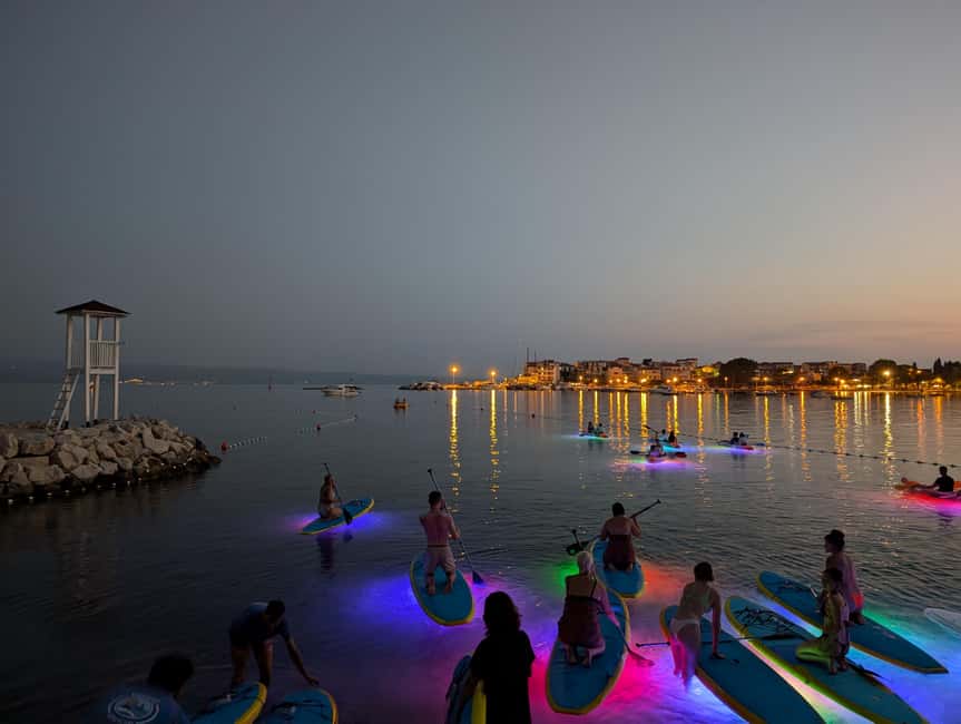 Split: Stand Up Paddleboard Night Glow Tour - What to pack for Split’s night air and splashes