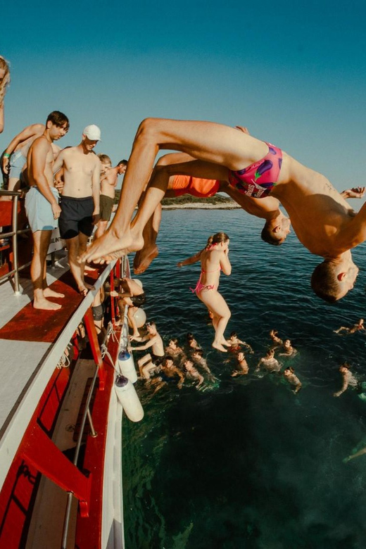 Split: Sunset Boat Party with Live DJs and Blue Lagoon Swim - Seasickness, age limits, and who this tour fits best