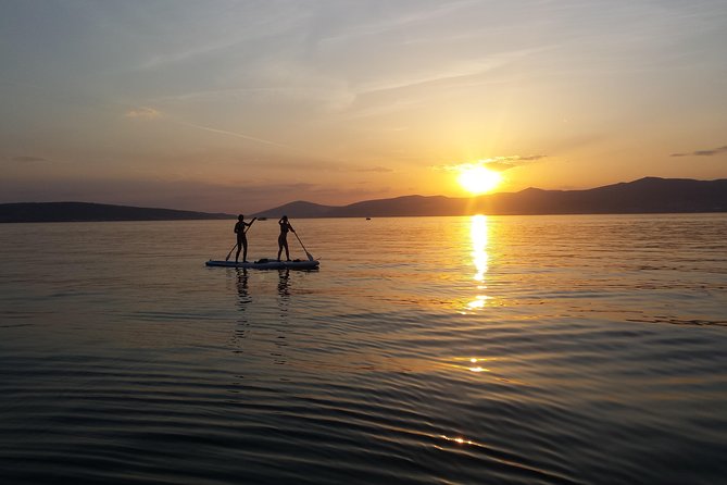 Split Sunset Stand Up Paddle Tour - Stop 1 at Kupaliste Bene: The Coast View and the Launch Reality