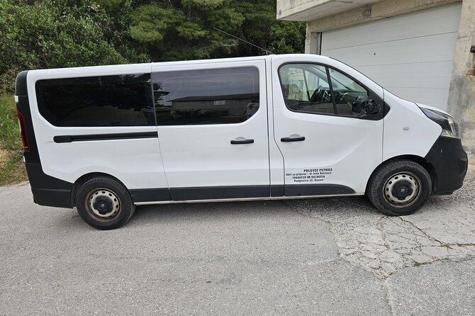 Split to Dubrovnik Private Transfer 1 to 8 pax (and vice versa) - The Ride Itself: Scenic Coastal Road and Smart Stops