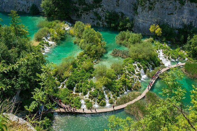 Split to Zagreb or airport Zagreb via Plitvice lakes for singles or couples - The Plitvice Lakes stop: tickets, tips, then freedom